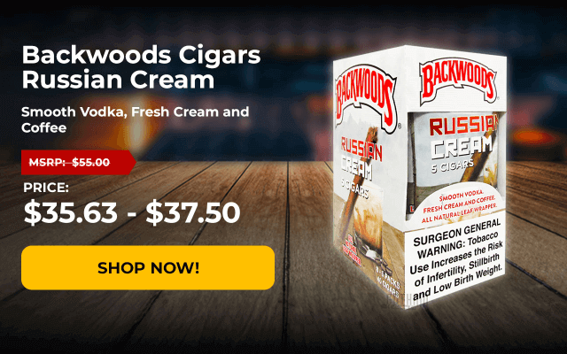 BACKWOODS CIGARS RUSSIAN CREAM