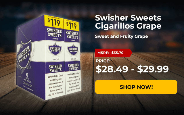 SWISHER SWEETS CIGARILLOS GRAPE