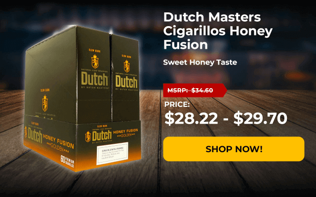 DUTCH MASTERS CIGARILLOS HONEY FUSION