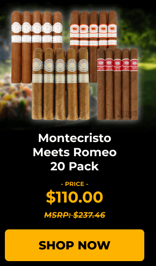 MONTECRISTO MEETS ROMEO 20 PACK - SHOP NOW