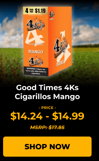 Good Times 4Ks Cigarillos Mango - SHOP NOW