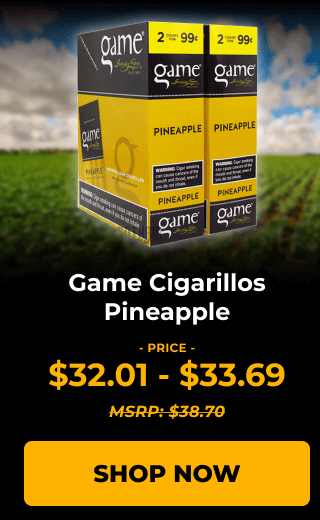 Game Cigarillos Pineapple - SHOP NOW