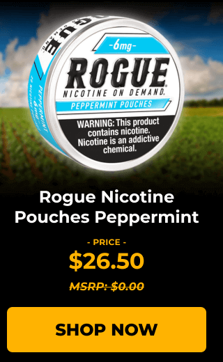 Rogue Nicotine Pouches Peppermint - SHOP NOW