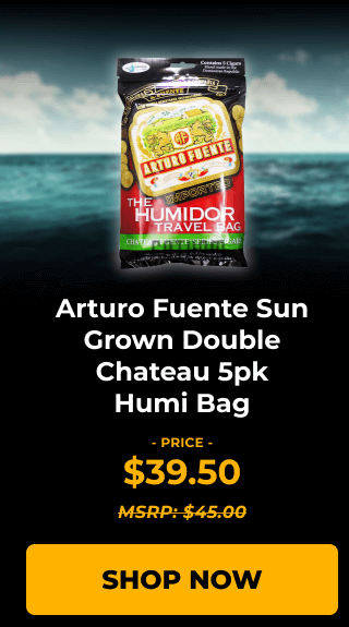 Arturo Fuente Sun Grown Double Chateau 5pk Humi Bag