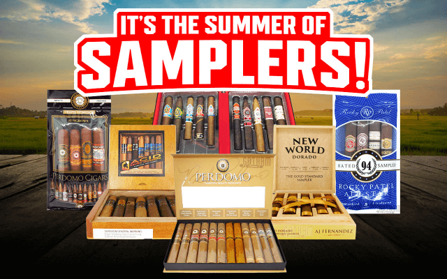 IT'S THE SUMMER OF SAMPLERS!