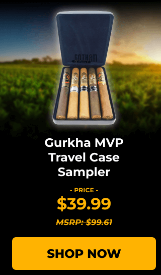 Gurkha MVP Travel Case Sampler