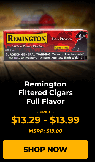 Remington Filtered Cigars Full Flavor