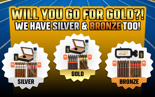 WILL YOU GO FOR GOLD?! WE HAVE SILVER & BRONZE TOO!