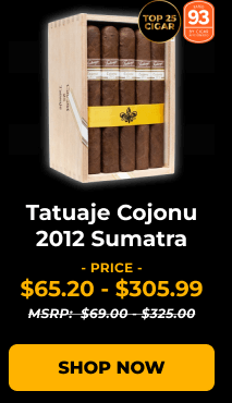 Tatuaje Cojonu 2012 Sumatra