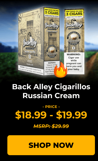 Back Alley Cigarillos Russian Cream