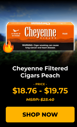 Cheyenne Filtered Cigars Peach