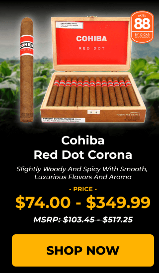 COHIBA RED DOT CORONA