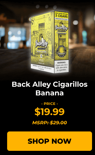 BACK ALLEY CIGARILLOS BANANA