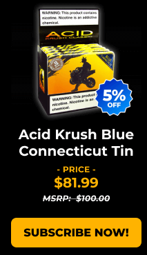 ACID KRUSH BLUE CONNECTICUT TIN