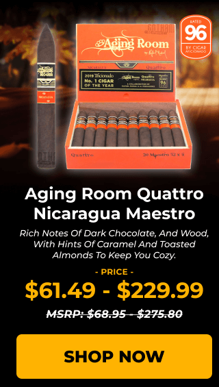 AGING ROOM QUATTRO NICARAGUA MAESTRO