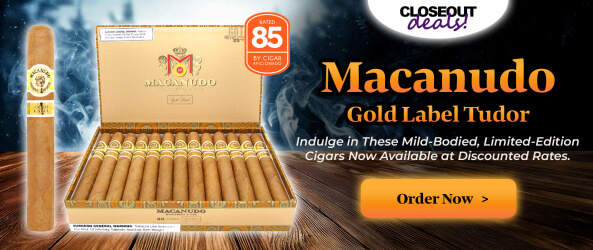 Macanudo Gold Label Tudor