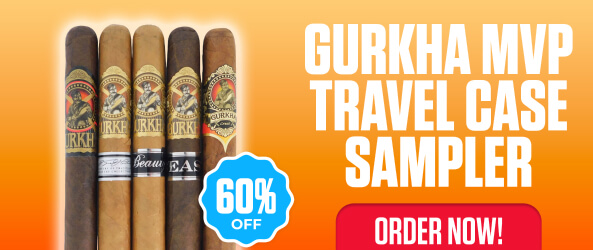 Gurkha MVP Travel Case Sampler - 60% OFF