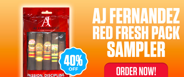 AJ Fernandez Red Fresh Pack Sampler - 40% OFF