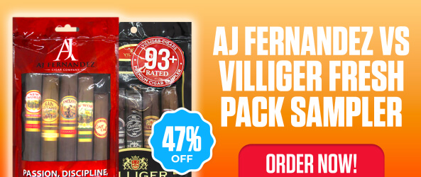 AJ Fernandez VS. Villiger Fresh Pack Sampler - 47% OFF