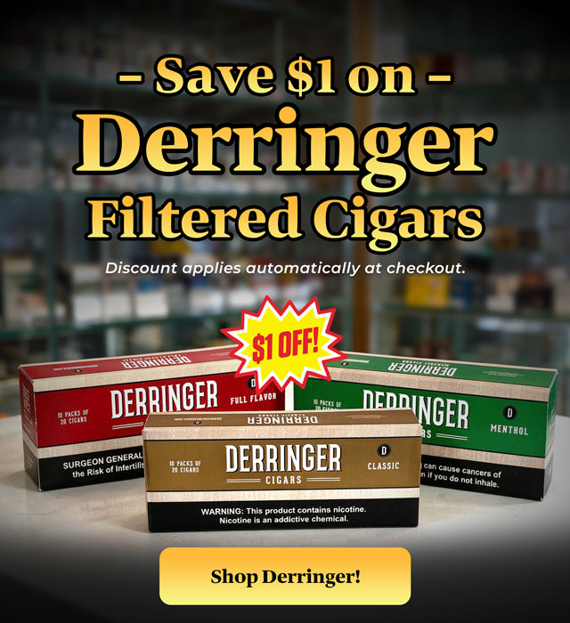 Derringer Filtered Cigars