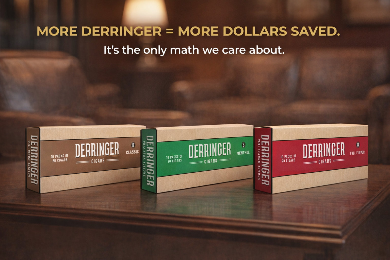 Derringer Filtered Cigars