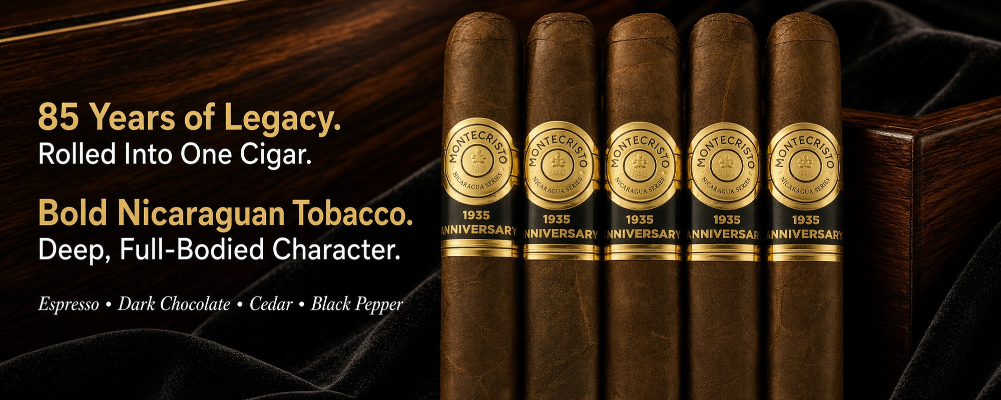 Montecristo 1935 Anniversary Nicaragua Toro