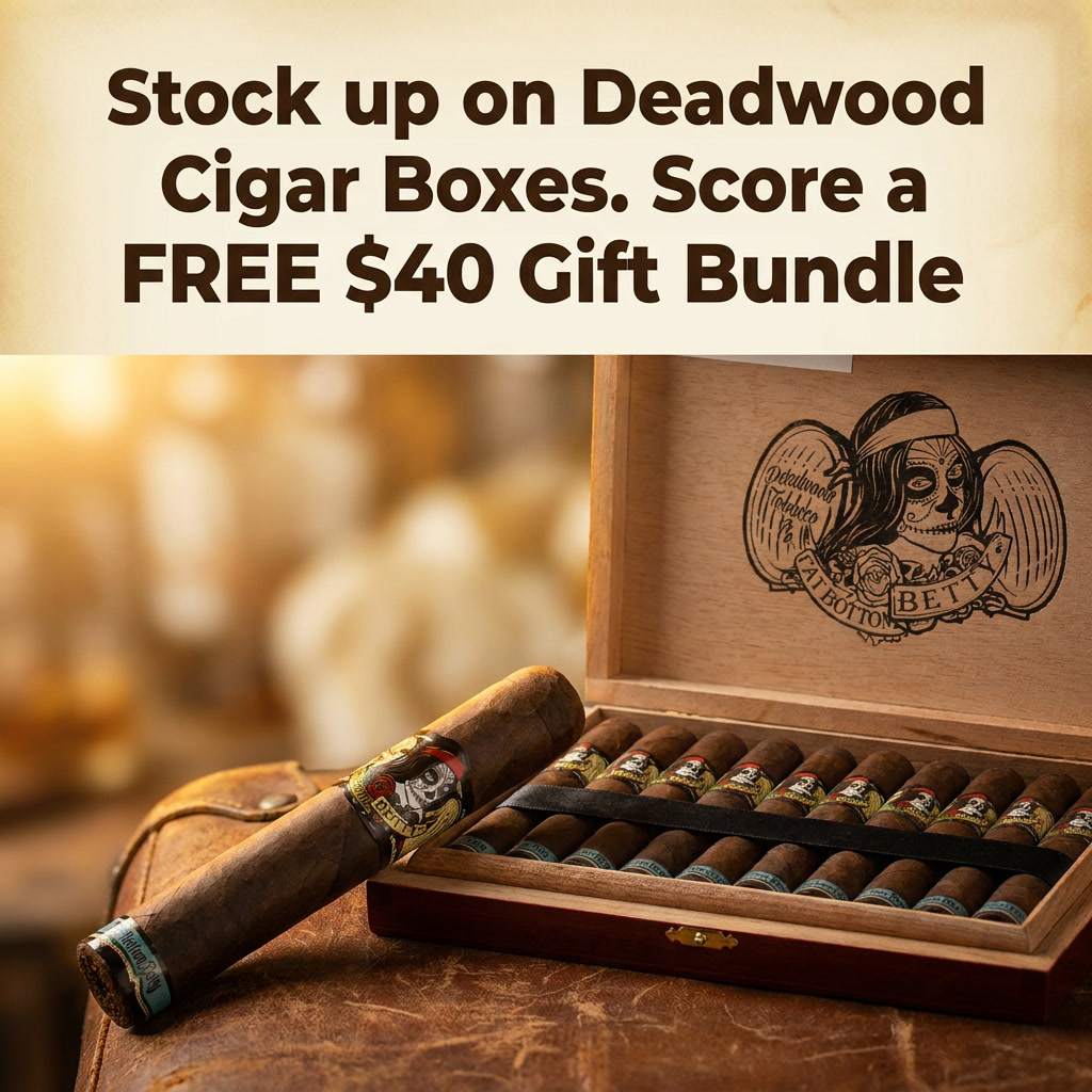Deadwood Tobacco Co. Cigars: Bold, Sweet, and Unforgettable