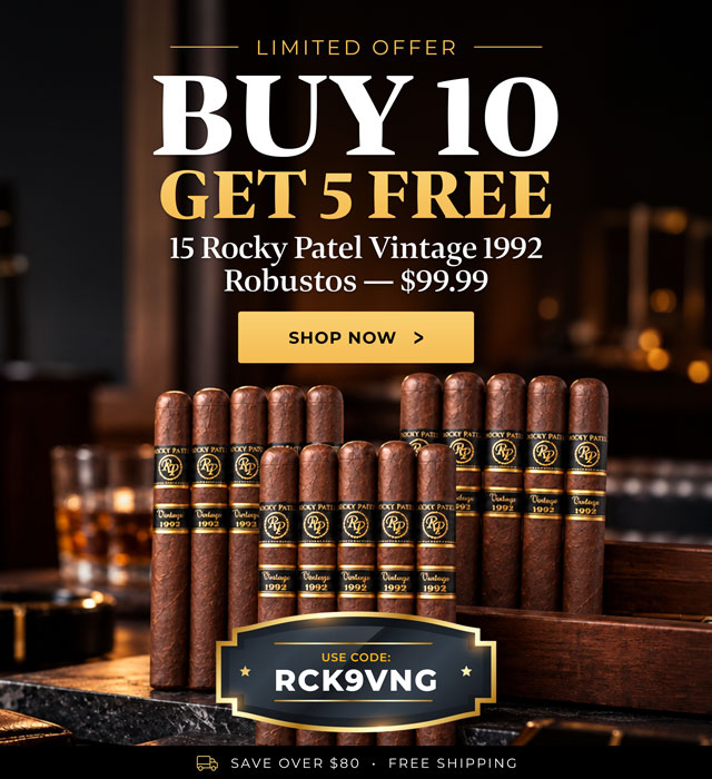 Rocky Patel Vintage 1992 Robusto 5-Pack